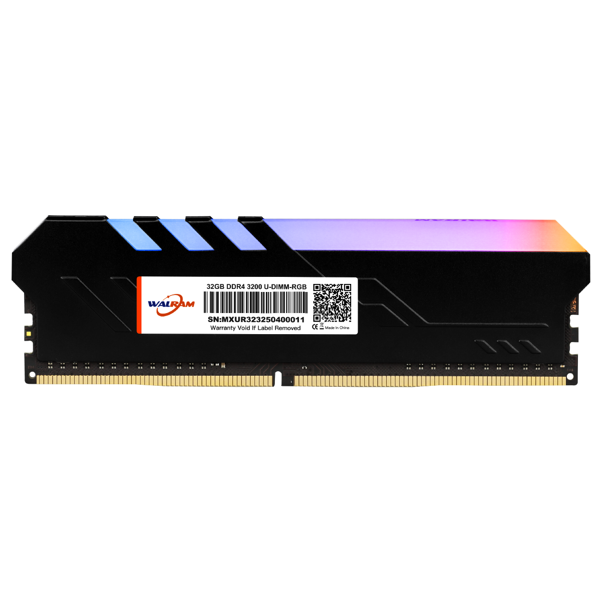 Memória RAM DDR4 RGB para PC