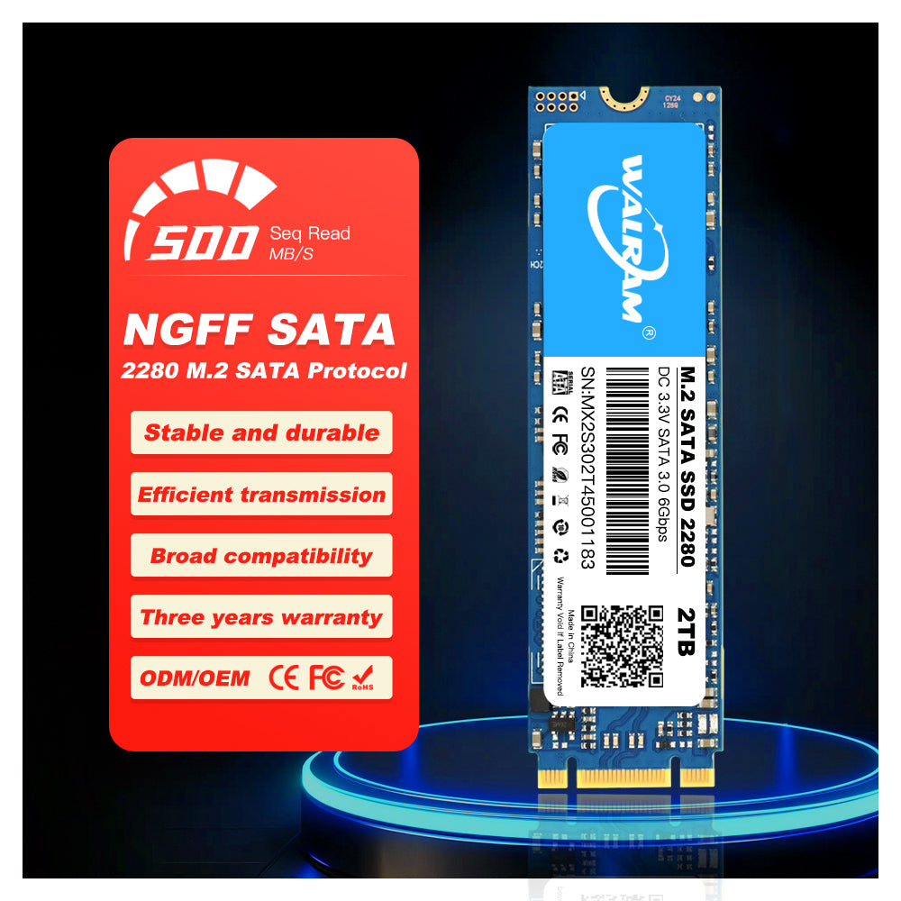 M.2 2280 SATA NGFF SSD