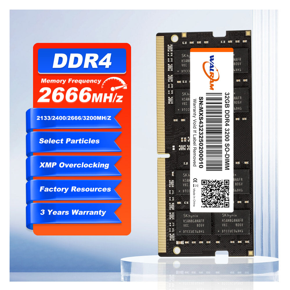 Memória RAM DDR4 para notebook