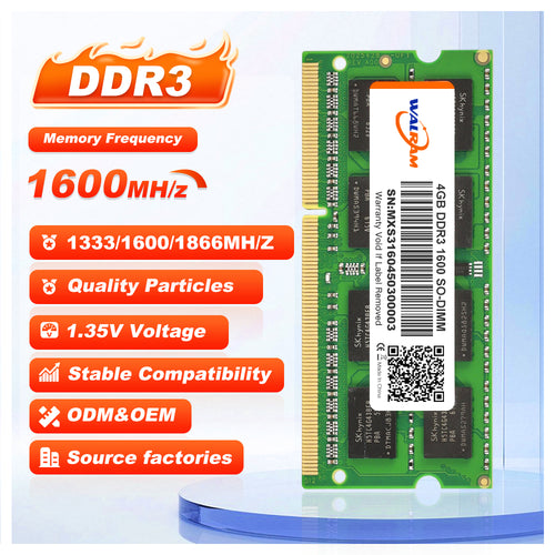 DDR3 RAM Memory For NB