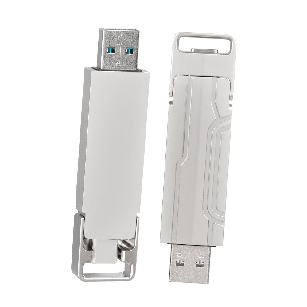 2 em 1 Silver Walram Portátil Externo USSD