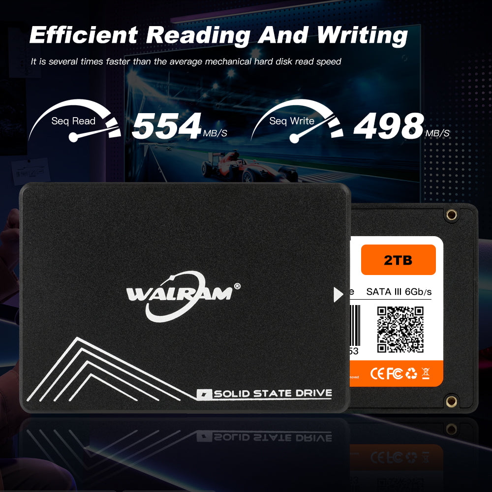 SSD SATA de 2,5 polegadas