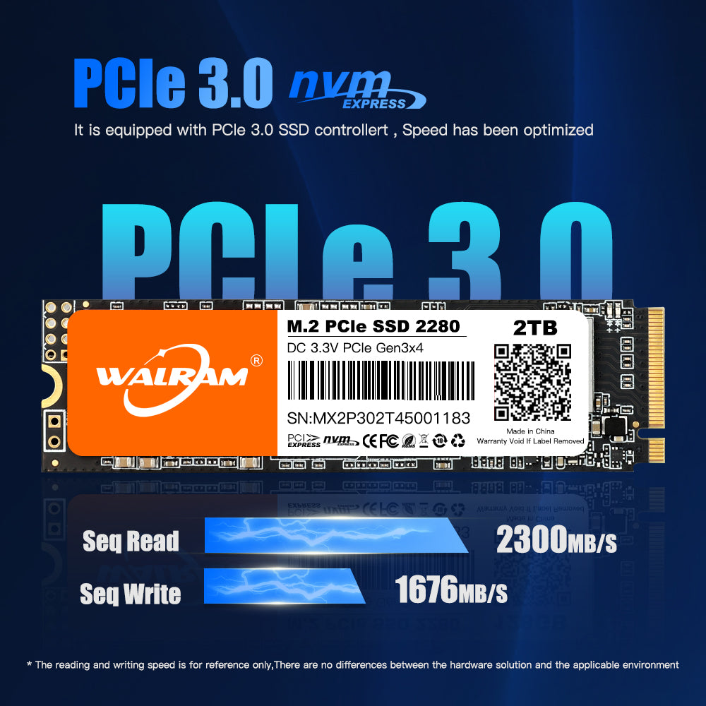SSD M.2 NVMe 2280 PCIe 3.0