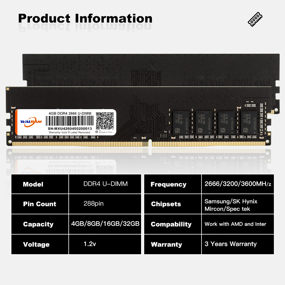DDR4 RAM Memory For PC