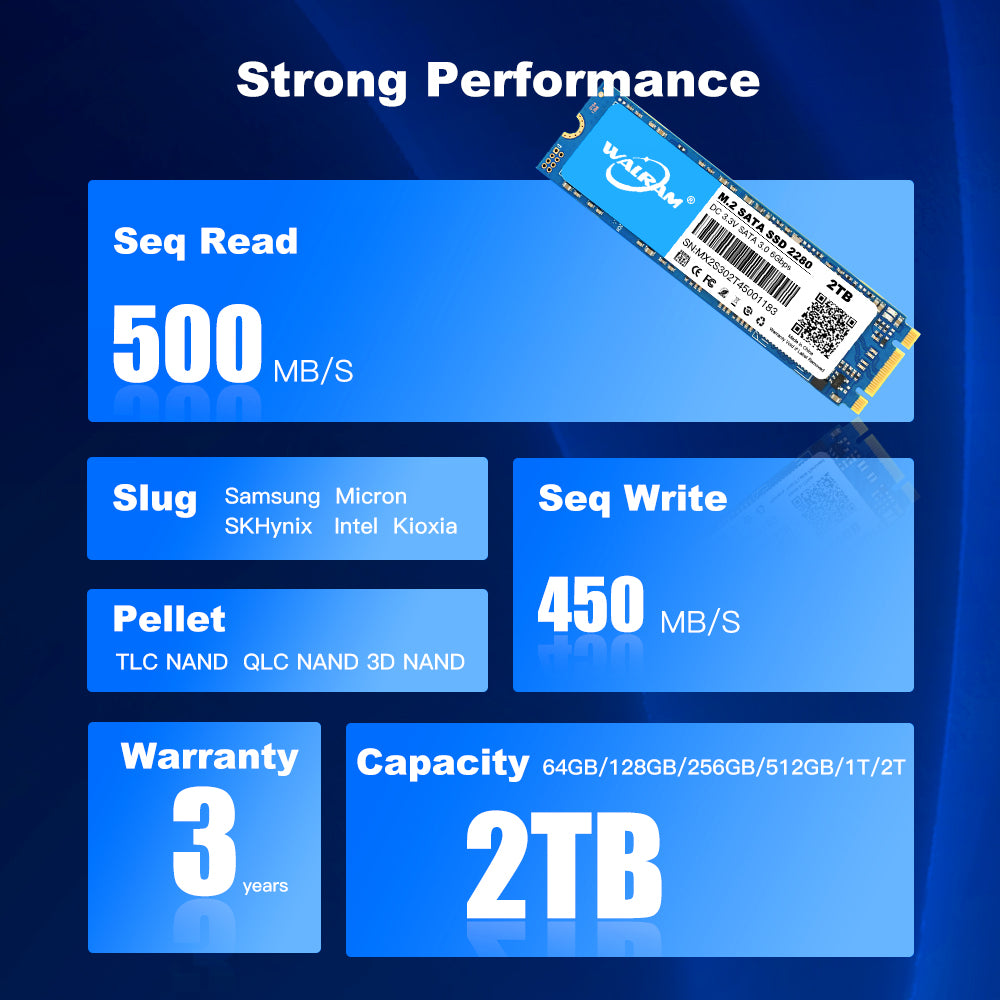 M.2 2280 SATA NGFF SSD