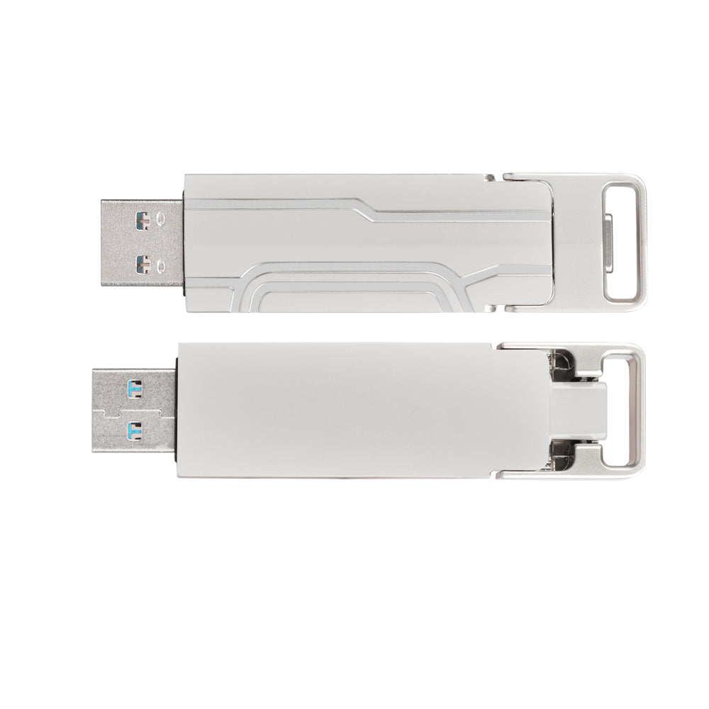 2 em 1 Silver Walram Portátil Externo USSD