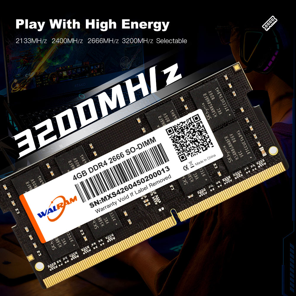 Memória RAM DDR4 para notebook