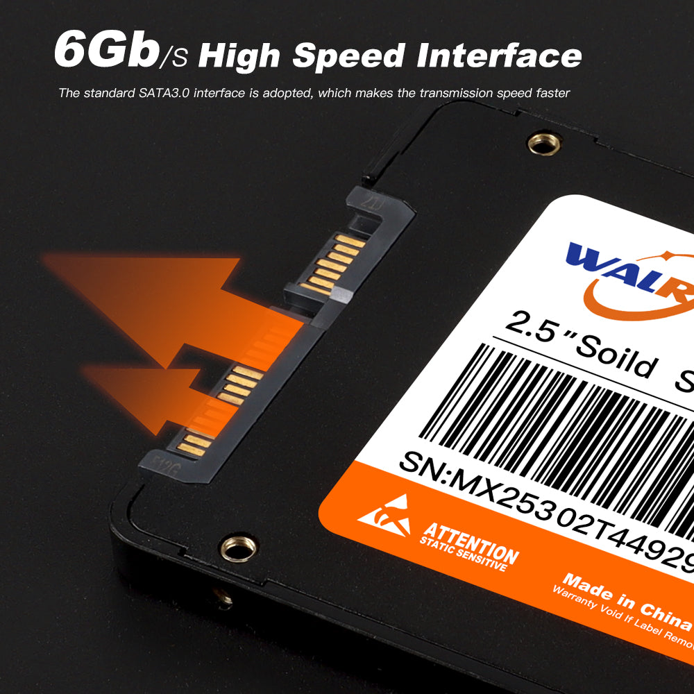 SSD SATA de 2,5 polegadas
