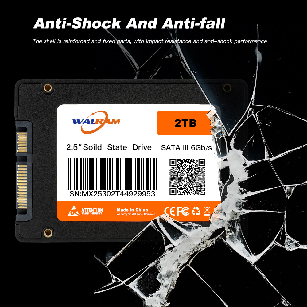 SSD SATA de 2,5 polegadas